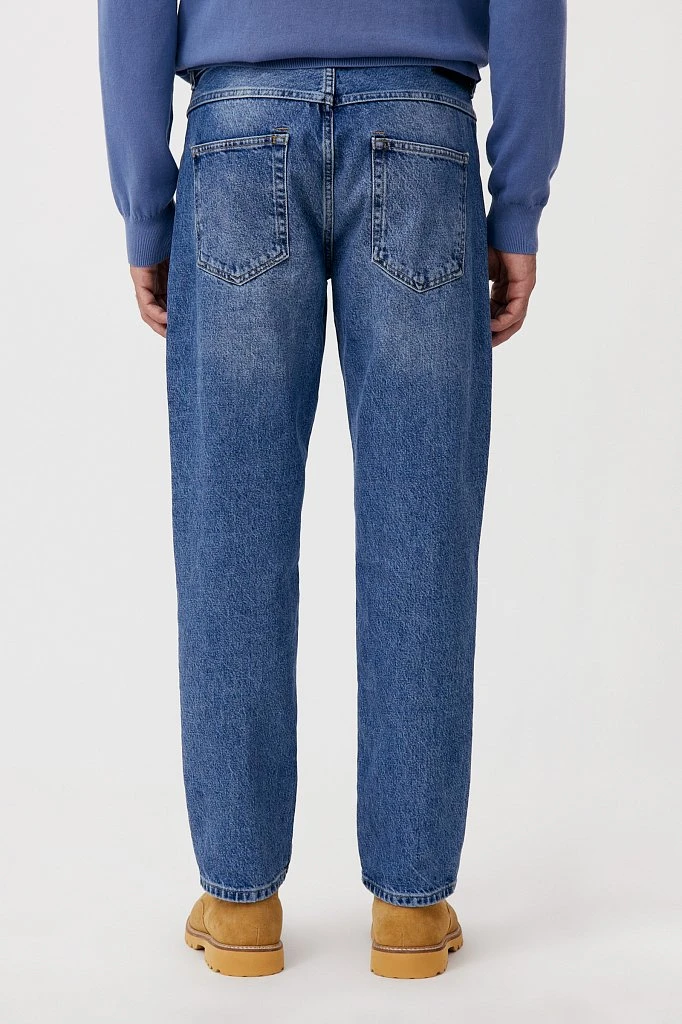 Джинсы tapered fit мужские, Модель FAB25008, Фото №4