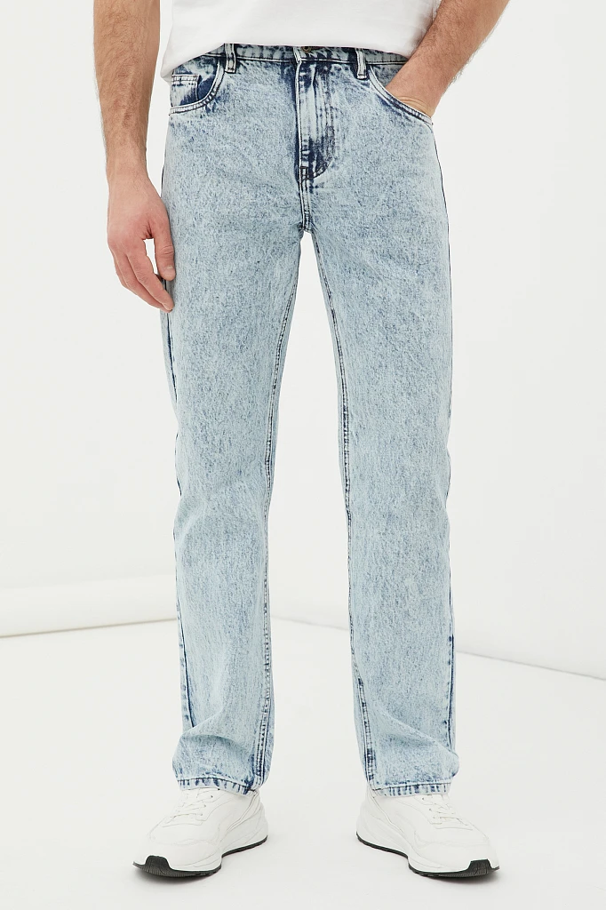 Джинсы straight fit мужские, Модель FAB25009, Фото №2