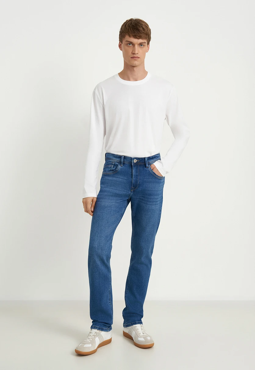 Джинсы straight fit мужские, Модель FAB25011, Фото №2