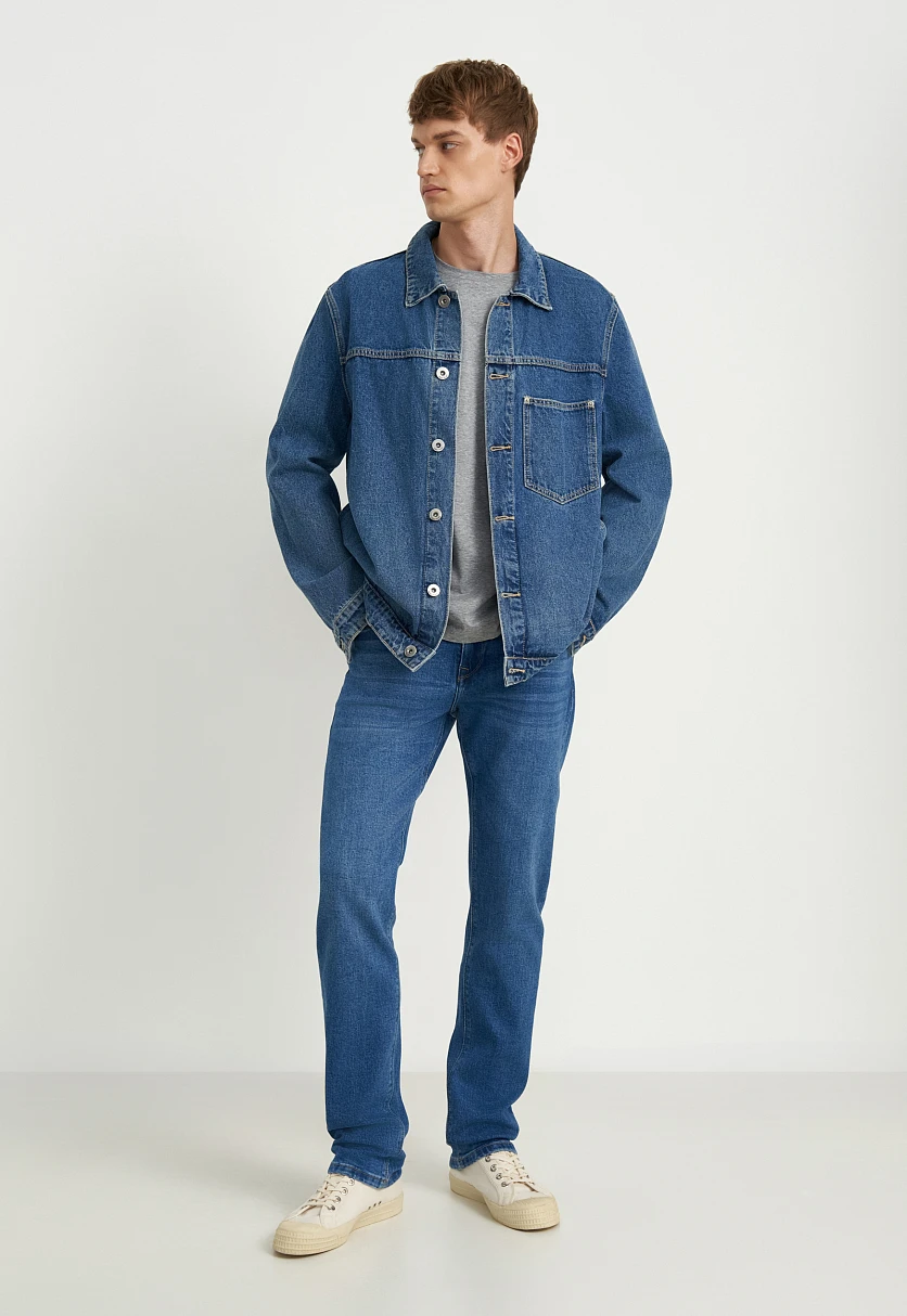 Джинсы straight fit мужские, Модель FAB25011, Фото №3