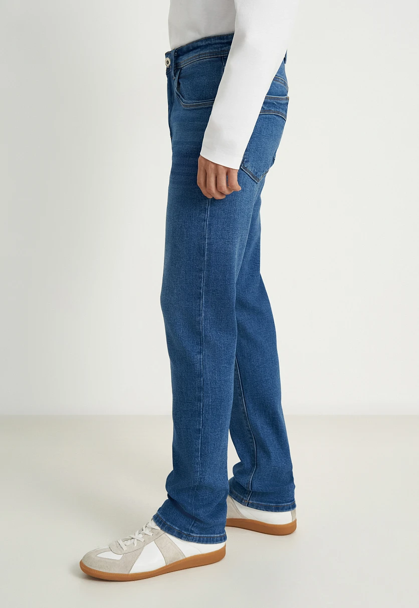 Джинсы straight fit мужские, Модель FAB25011, Фото №4