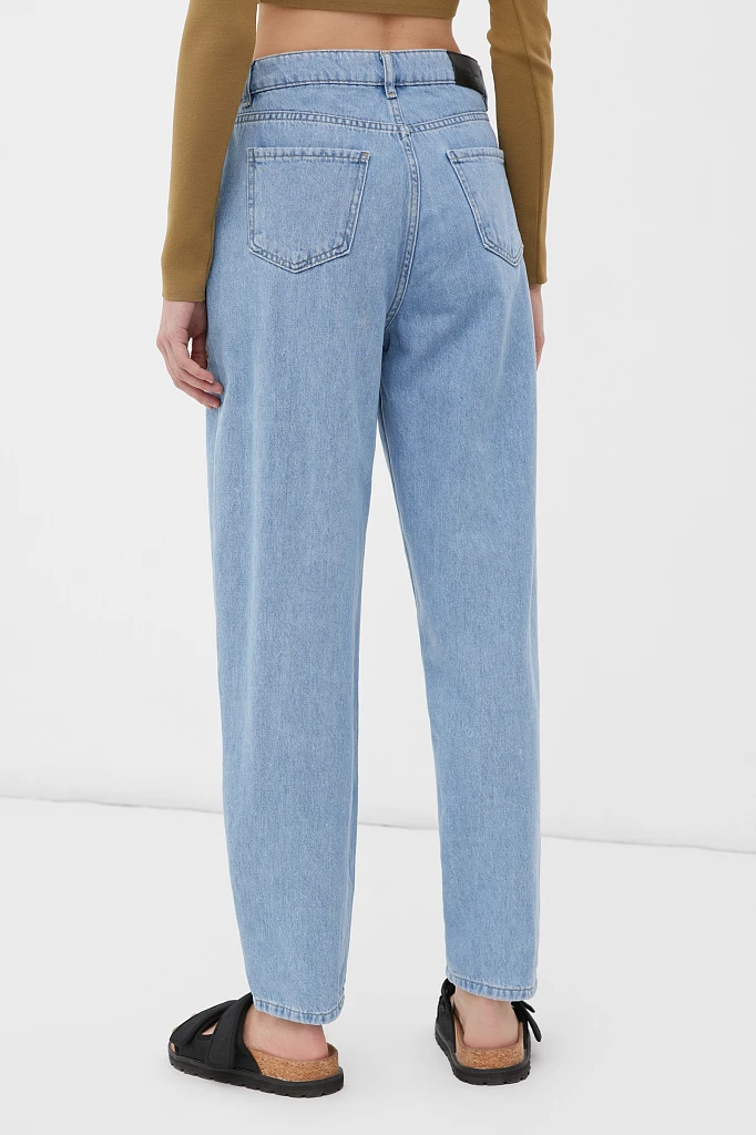 Джинсы mom fit женские, Модель FAB15002, Фото №4