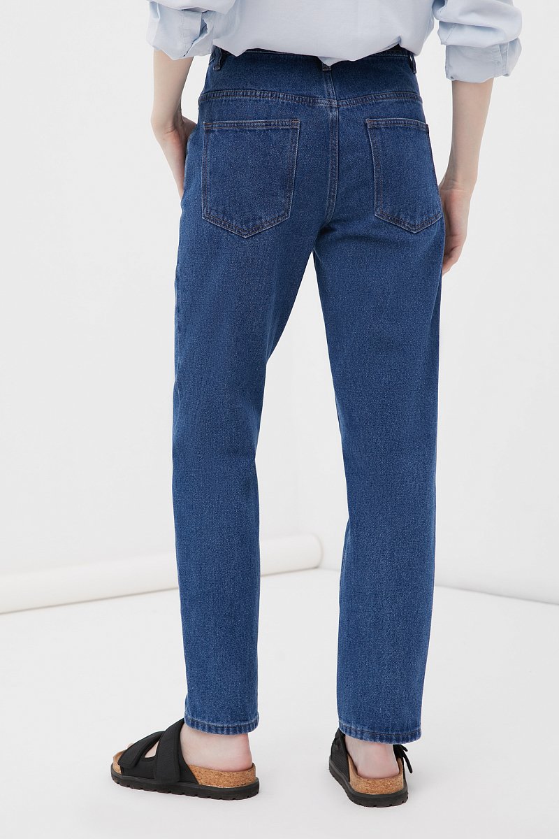 Джинсы женские tapered fit, Модель FAB15012, Фото №4