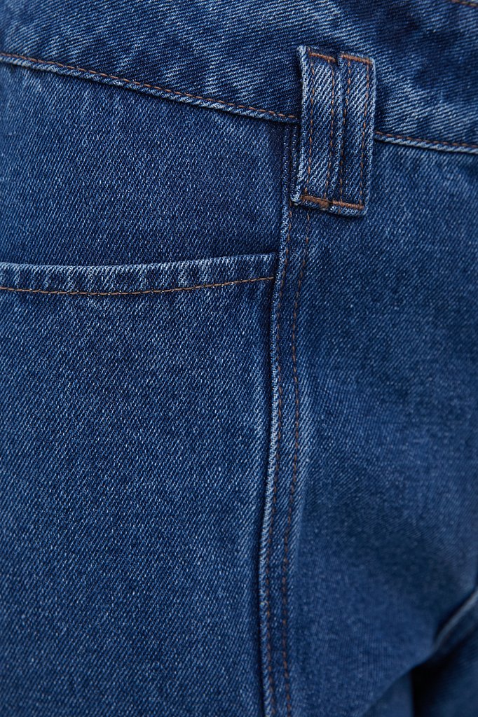Джинсы женские tapered fit, Модель FAB15012, Фото №6