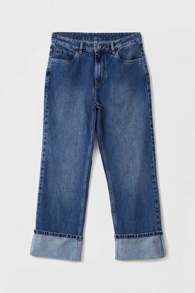 Джинсы straight fit женские, Модель FAB15001, Фото №6
