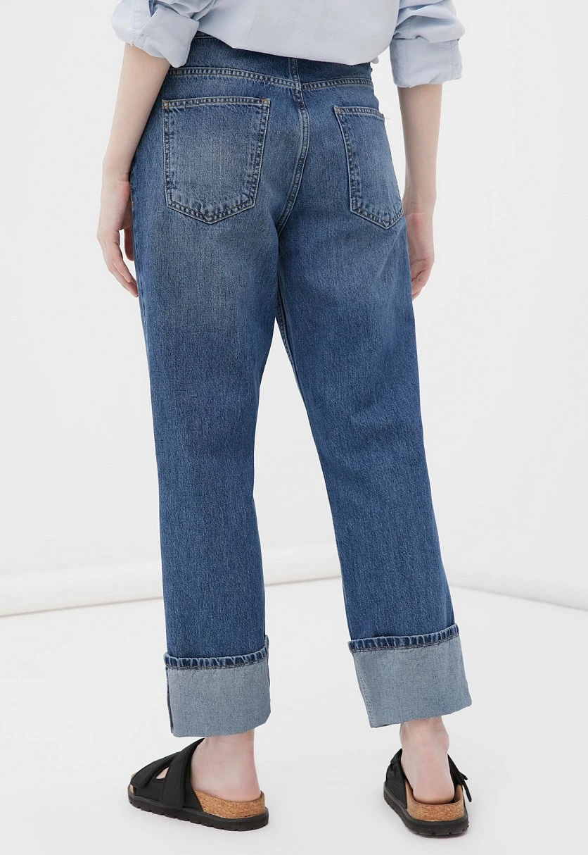 Джинсы straight fit женские, Модель FAB15001, Фото №4