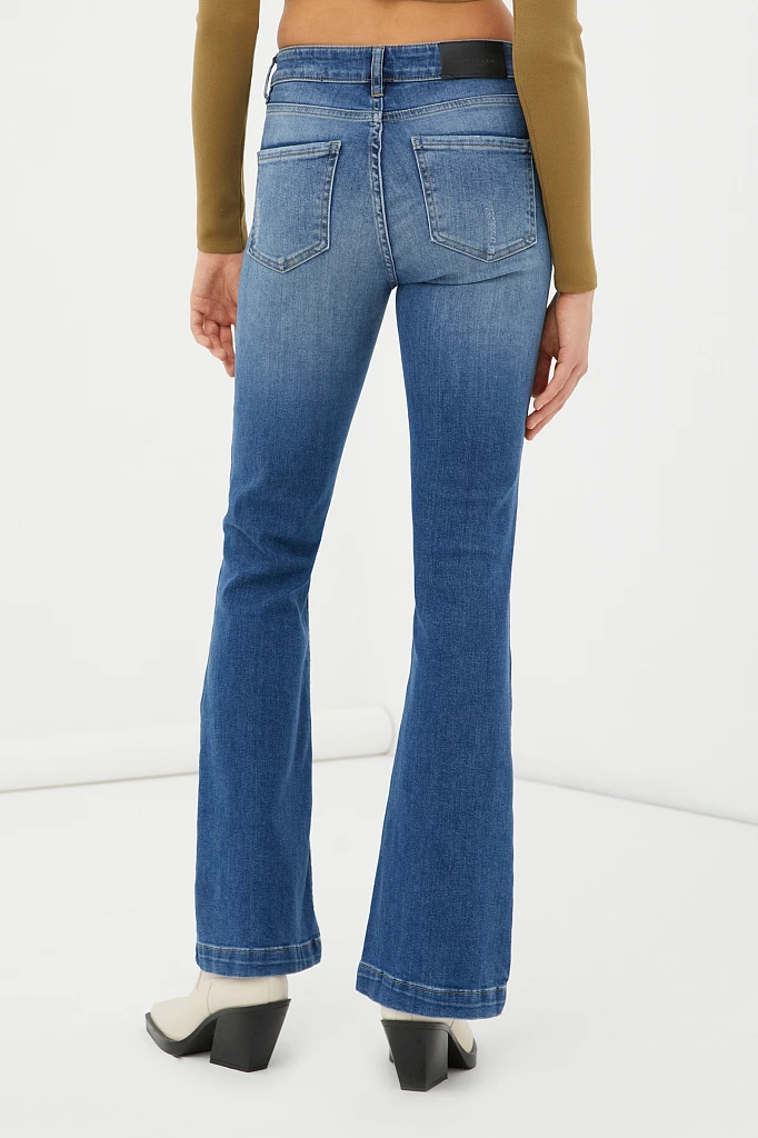 Джинсы bootcut fit женские, Модель FAB15004, Фото №4