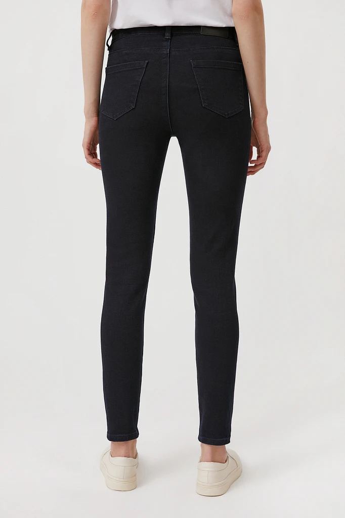 Утепленные джинсы slim fit женские, Модель FAB15022, Фото №4