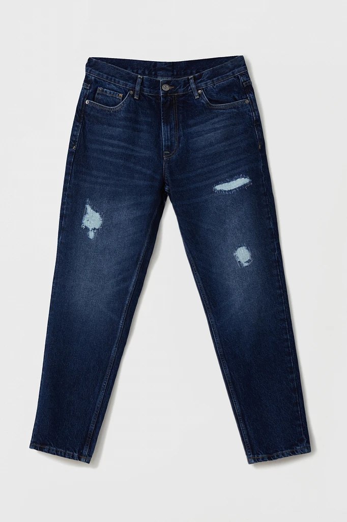 Джинсы tapered fit мужские, Модель FAB25007, Фото №6