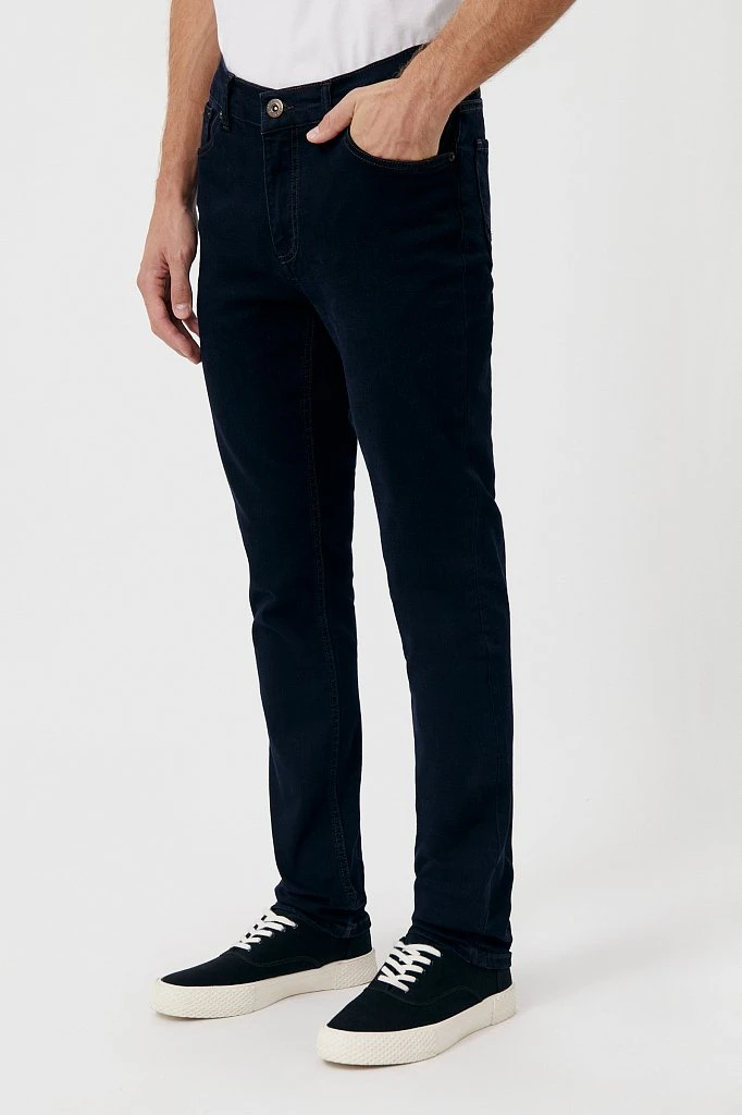 Джинсы slim fit мужские, Модель FAB25014, Фото №3