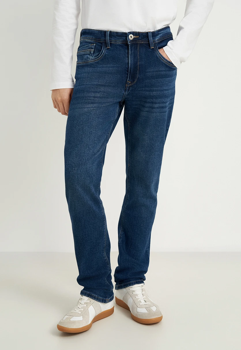 Джинсы straight fit мужские, Модель FAB25011, Фото №1