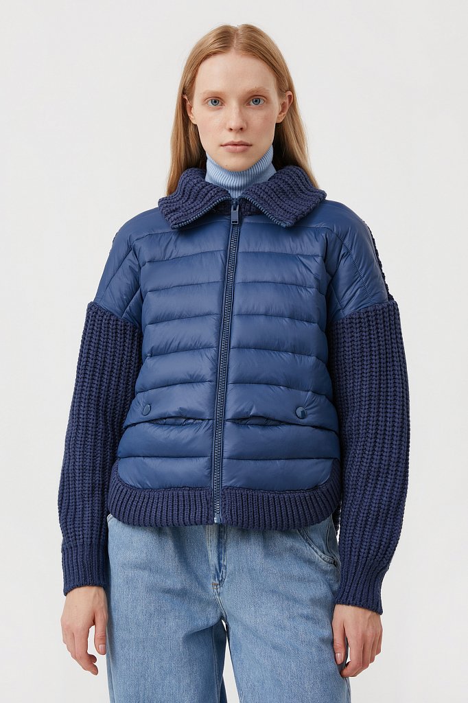 Демисезонная женская куртка с утеплителем, Модель FAB110140, Фото №1