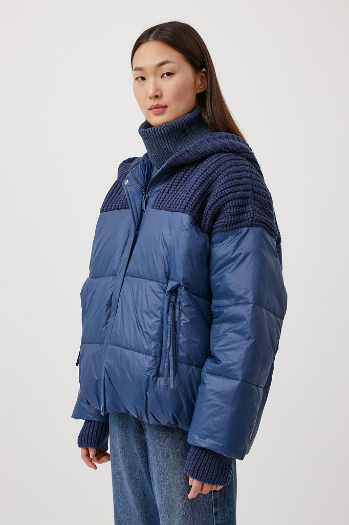 Демисезонная женская куртка с утеплителем, Модель FAB110141, Фото №3