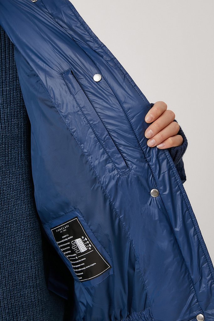 Демисезонная женская куртка с утеплителем, Модель FAB110141, Фото №4