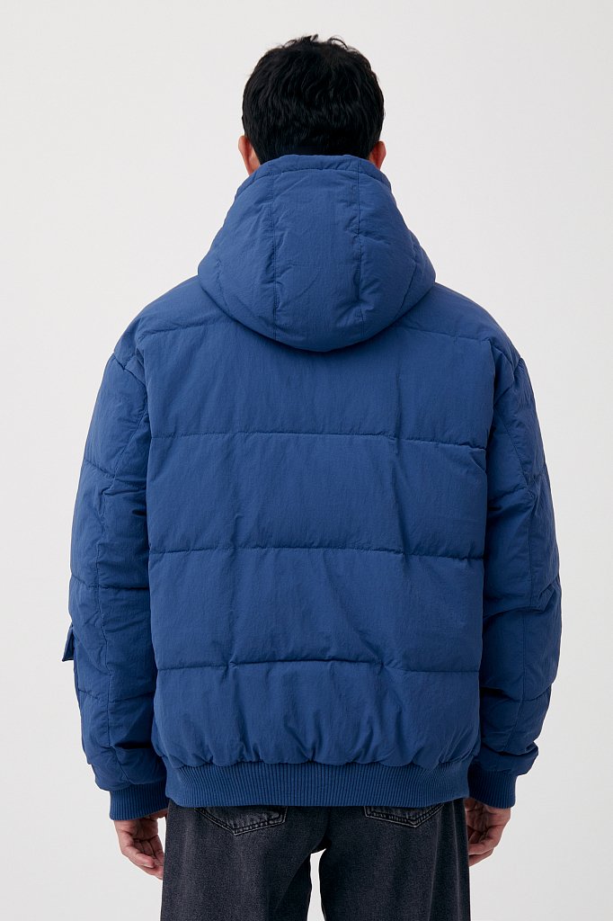 Куртка утепленная с капюшоном, Модель FAB21041, Фото №4