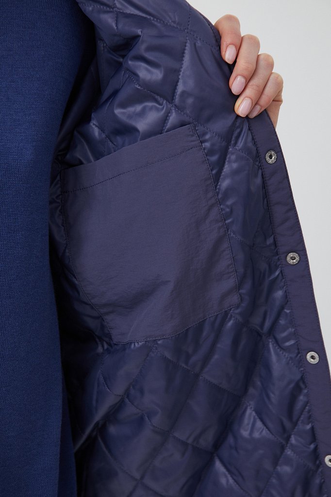 Куртка утепленная прямого силуэта, Модель FAB11064, Фото №4