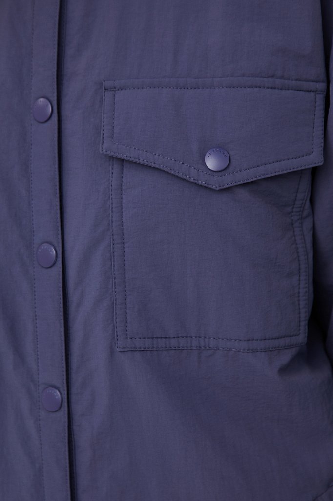Куртка утепленная прямого силуэта, Модель FAB11064, Фото №7