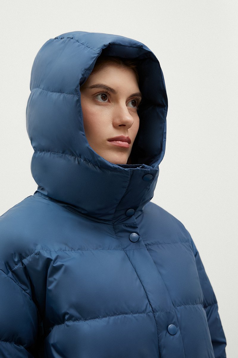 Пальто утепленное широкого силуэта, Модель FAB11046, Фото №8