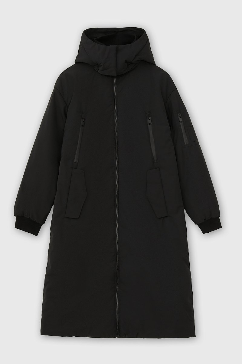 Утепленное пальто, Модель FAB11008, Фото №10