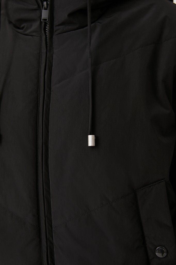 Пальто утепленное прямого силуэта, Модель FAB110102, Фото №7