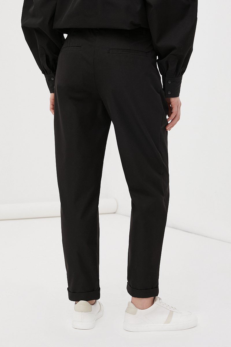 Женские брюки чинос на средней посадке, Модель FAB11010, Фото №4
