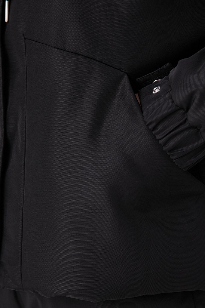 Куртка утепленная свободного силуэта, Модель FAB11014, Фото №7