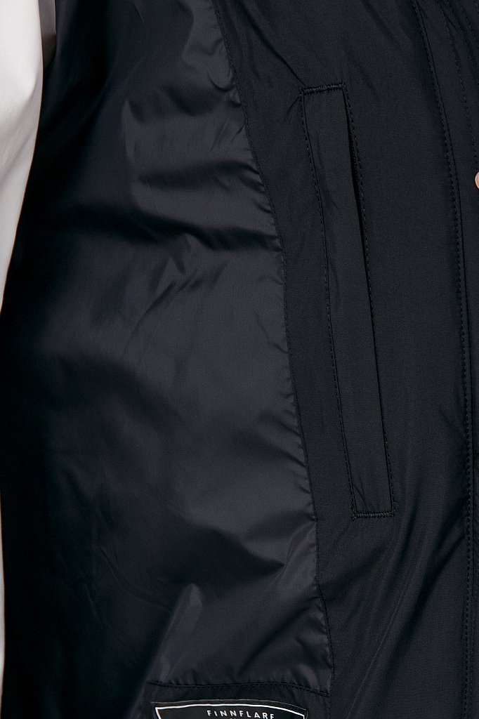 Пальто утепленное силуэта трапеция, Модель FAB110151, Фото №4