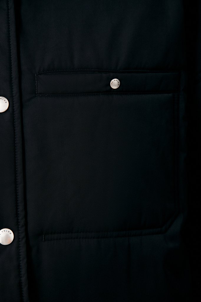 Утепленная женская куртка свободного кроя, Модель FAB110194, Фото №5