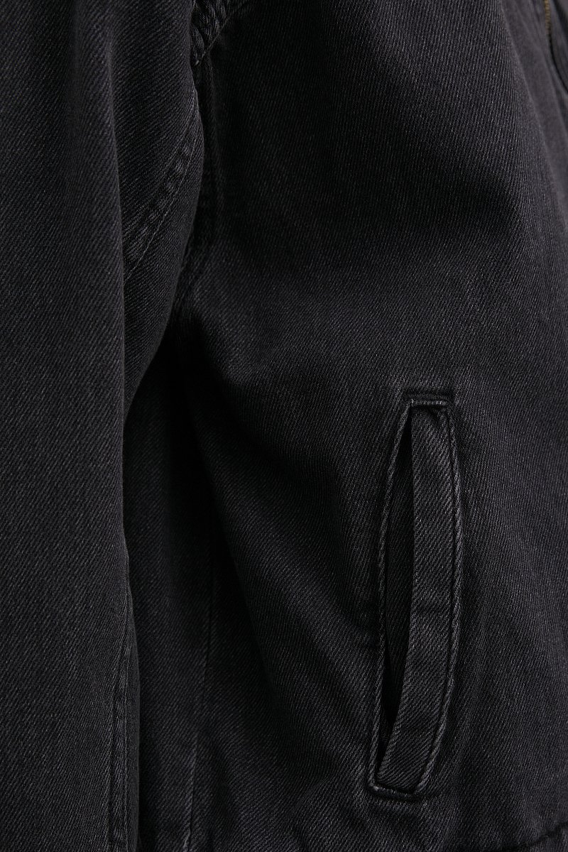 Джинсовая женская куртка свободного кроя, Модель FAB15020, Фото №6