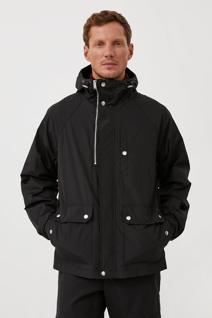 Демисезонная мужская куртка свободного кроя, Модель FAB21000, Фото №1