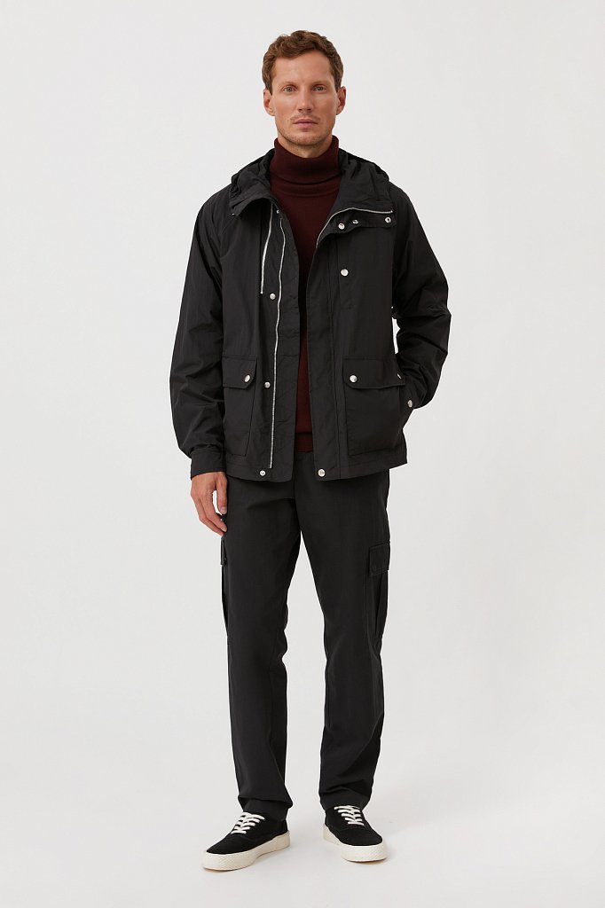 Демисезонная мужская куртка свободного кроя, Модель FAB21000, Фото №2