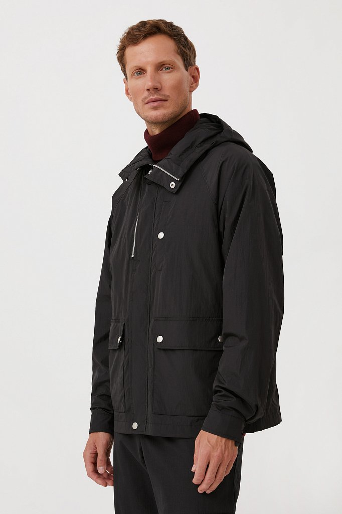 Демисезонная мужская куртка свободного кроя, Модель FAB21000, Фото №4