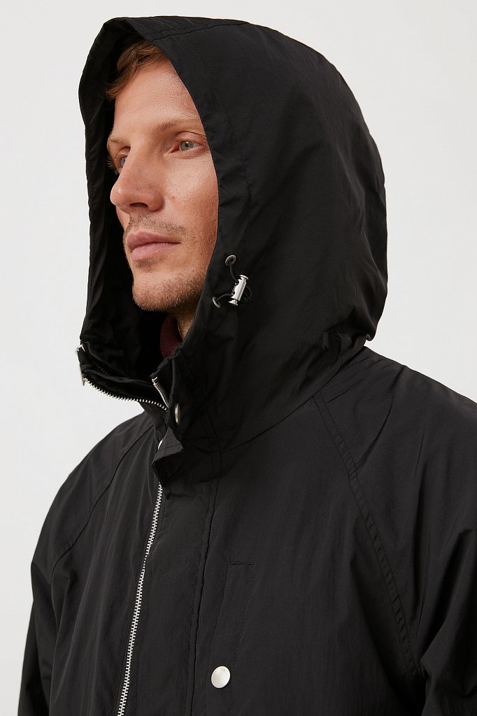 Демисезонная мужская куртка свободного кроя, Модель FAB21000, Фото №7
