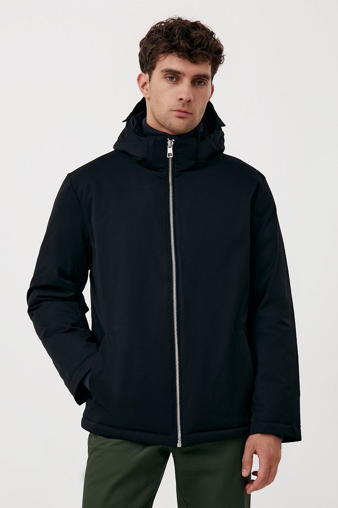 Демисезонная куртка мужская свободного кроя, Модель FAB21006, Фото №1