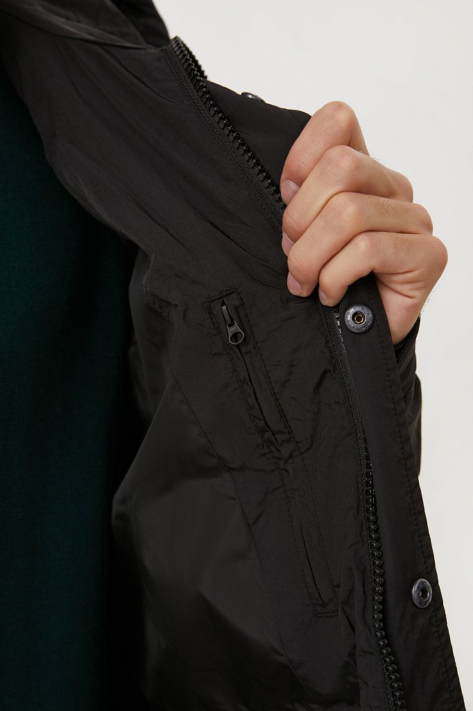 Демисезонная мужская куртка свободного кроя, Модель FAB21029, Фото №4