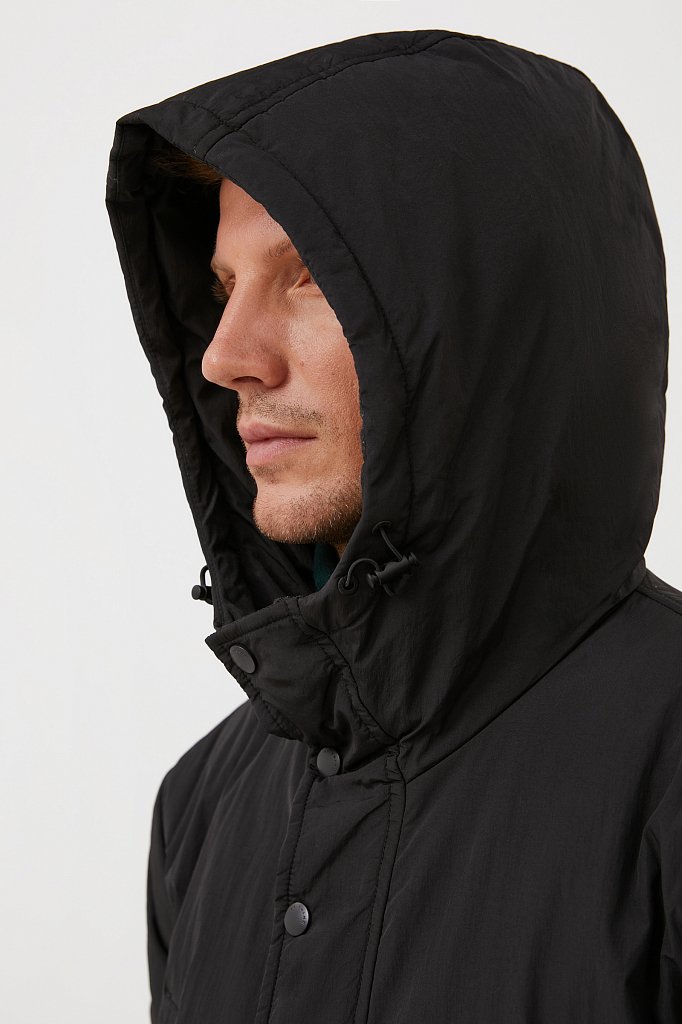 Демисезонная мужская куртка свободного кроя, Модель FAB21029, Фото №7