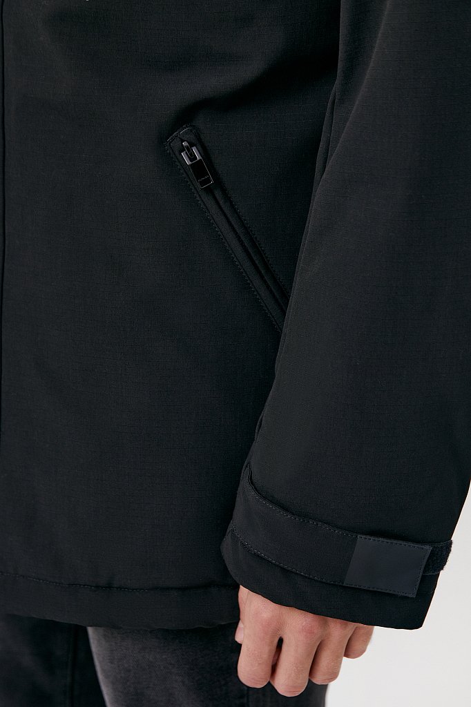 Удлиненная куртка свободного кроя, Модель FAB21030, Фото №3