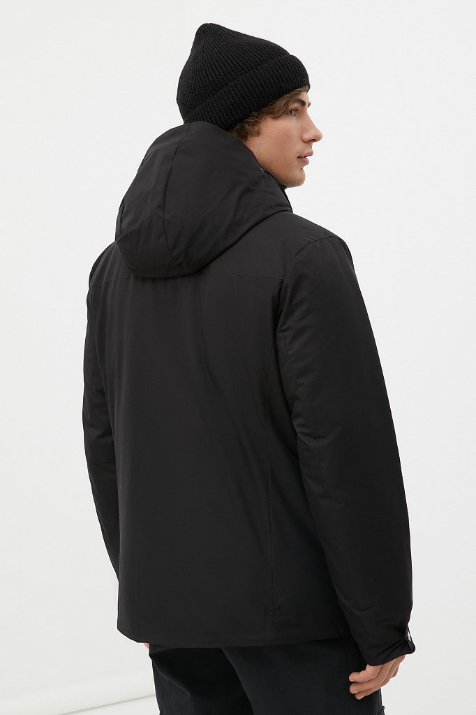 Куртка утепленная с капюшоном, Модель FAB21044, Фото №5