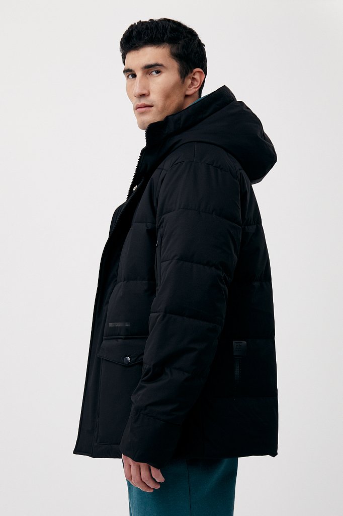 Куртка утепленная прямого силуэта, Модель FAB21045, Фото №3