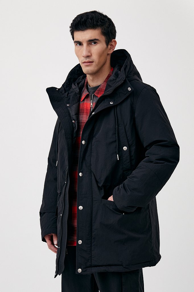 Пальто мужское, Модель FAB21066F, Фото №3