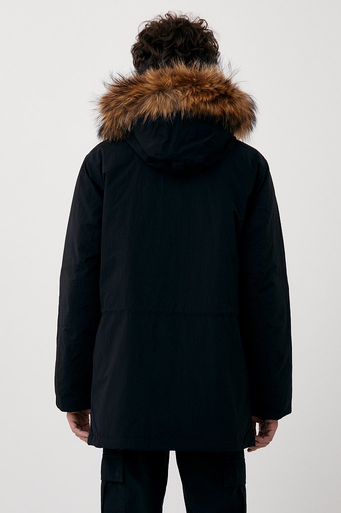 Пальто утепленное прямого силуэта, Модель FAB21066, Фото №4