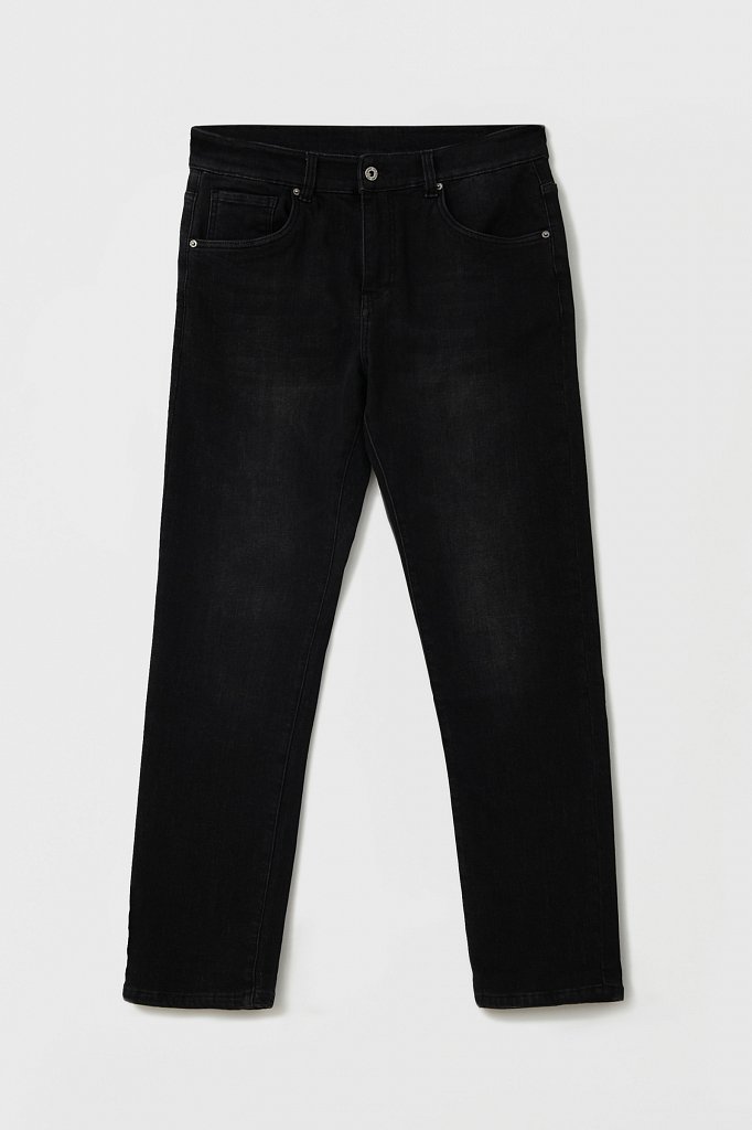 Утепленные джинсы мужские прямого кроя, Модель FAB25004, Фото №7