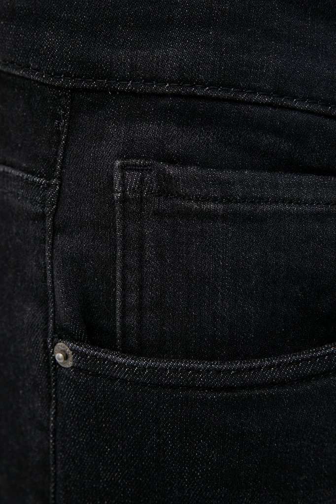 Утепленные джинсы мужские прямого кроя, Модель FAB25004, Фото №6