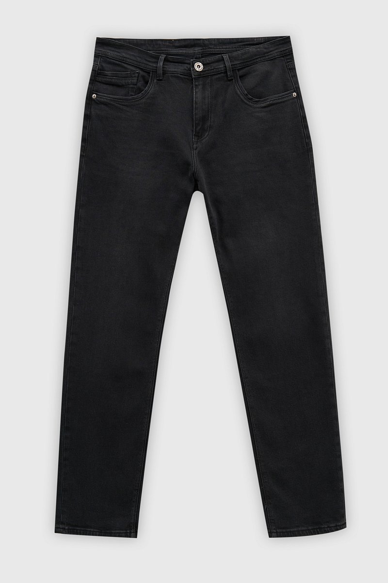 Классические прямые мужские джинсы comfort fit, Модель FAB25011, Фото №9