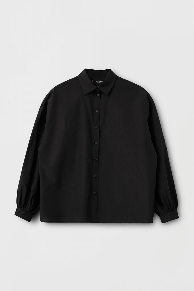 Рубашка женская oversize с объемными рукавами, Модель FAB110114, Фото №7