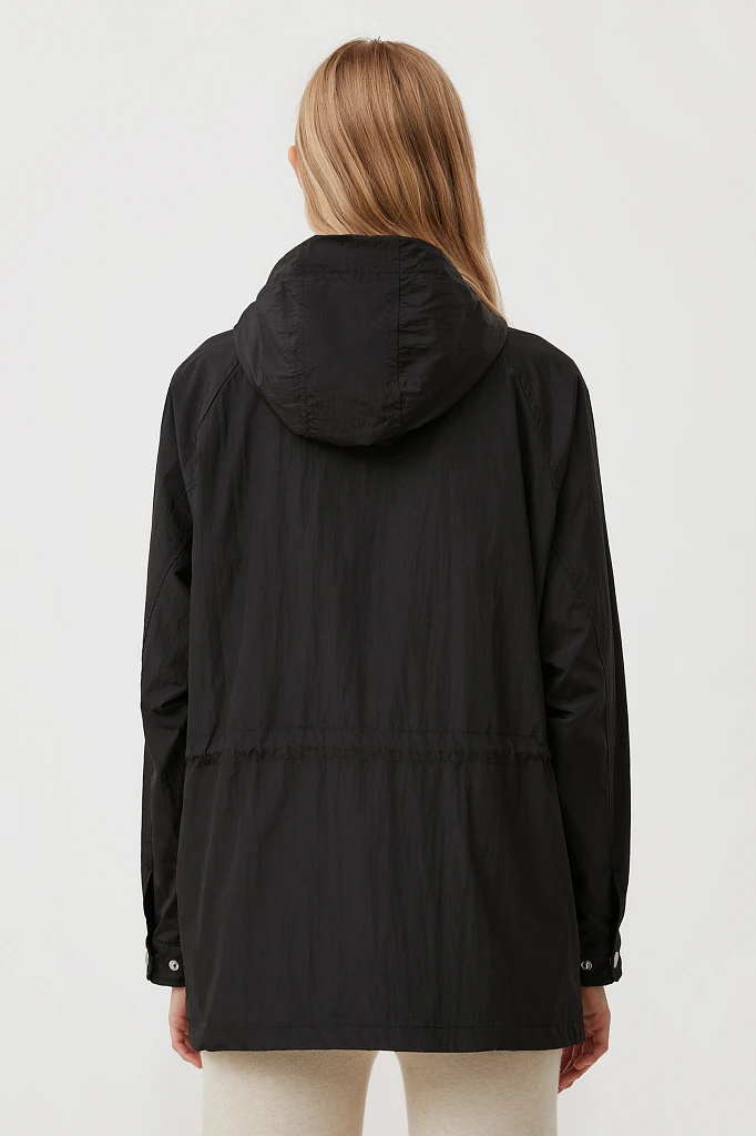 Ветровка женская oversize c резинкой на талии, Модель FAB110198, Фото №4