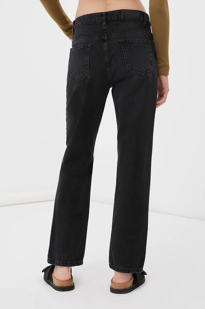 Джинсы straight fit женские, Модель FAB15006, Фото №4