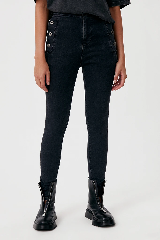 Джинсы skinny fit женские, Модель FAB15010, Фото №2
