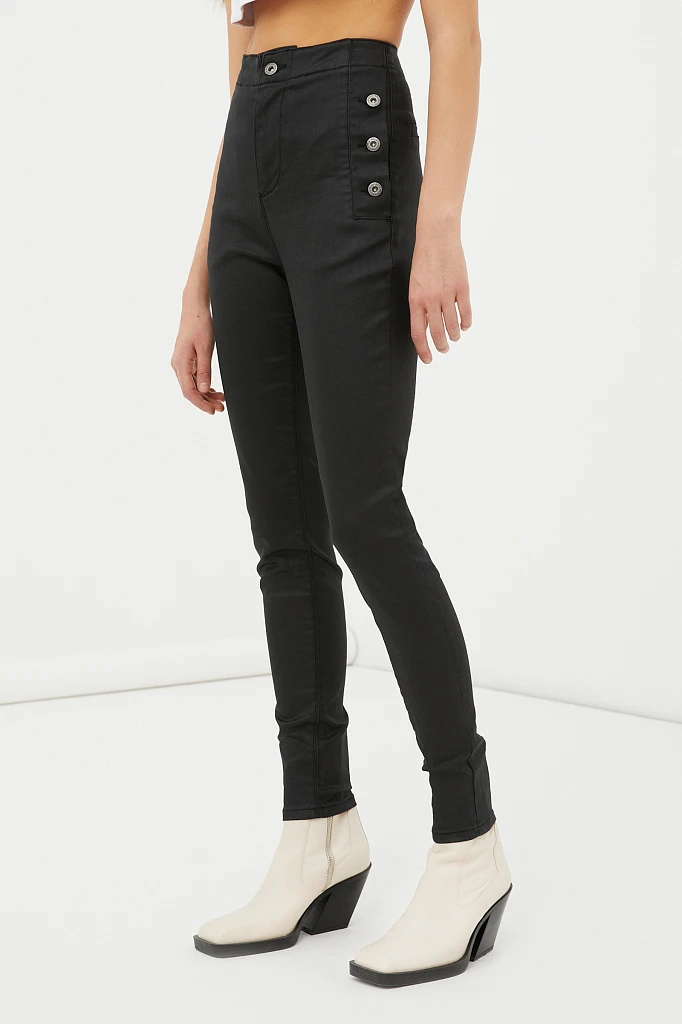 Джинсы skinny fit женские, Модель FAB15016, Фото №3