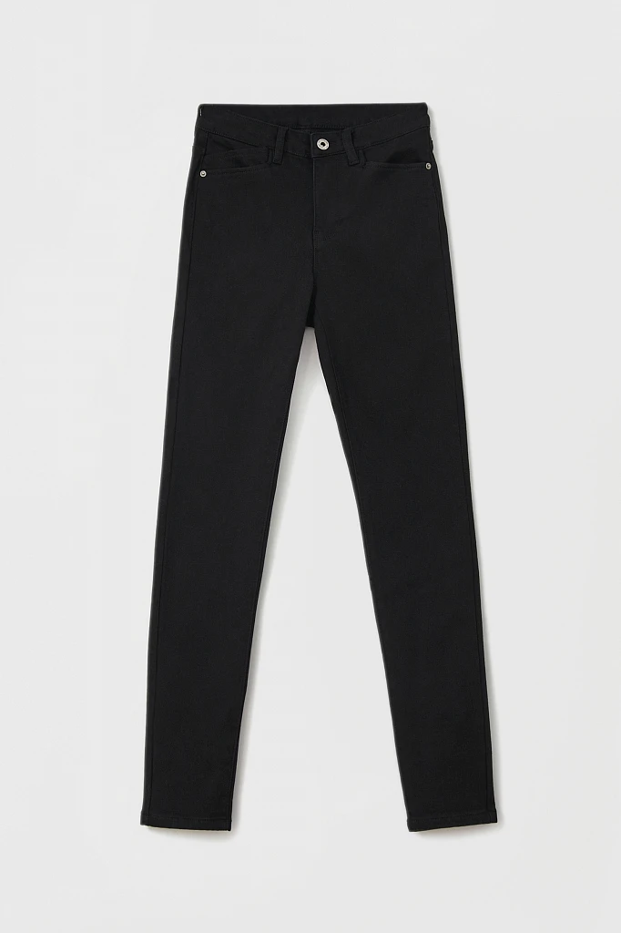 Утепленные джинсы slim fit женские, Модель FAB15022, Фото №6